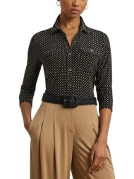 γυναικείο corwin πουκάμισο μαύρο ralph lauren 200971090001-001