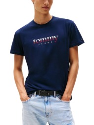 ανδρικό t-shirt navy μπλε tommy jeans dm0dm21978-c1g