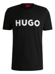 ανδρικό dulivio t-shirt μαύρο hugo 50467556-002