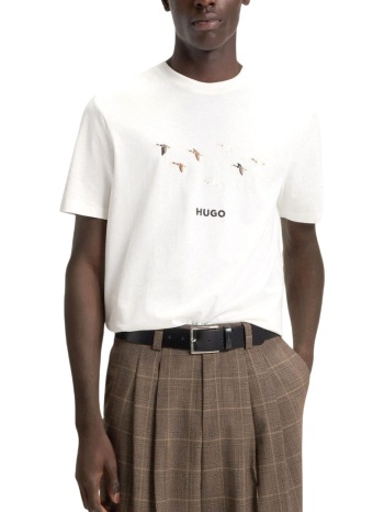 ανδρικό dugolini t-shirt λευκό hugo 50549154-102 σε προσφορά