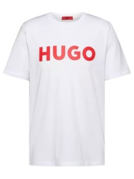 ανδρικό dulivio t-shirt λευκό hugo 50467556-100