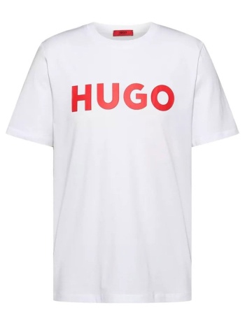 ανδρικό dulivio t-shirt λευκό hugo 50467556-100