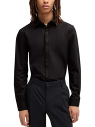 ανδρικό keidi πουκάμισο μαύρο hugo 50549775-001