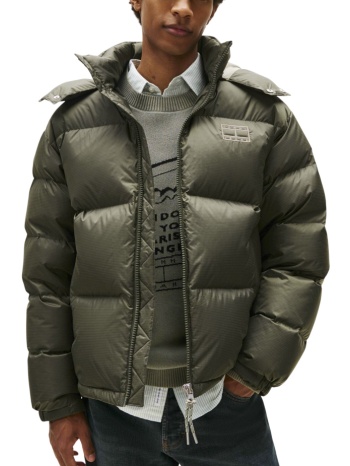 ανδρικό μπουφάν χακί tommy jeans dm0dm22036-mrh σε προσφορά