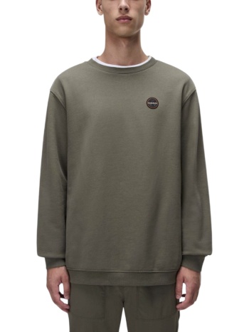 ανδρικό b-badge φούτερ λαδί napapijri np0a8946-g0a1 σε προσφορά