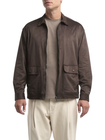 ανδρικό oveshirt καφέ royal denim kitami5138-brown σε προσφορά