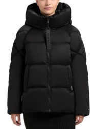 γυναικείο isett2 μπουφάν μαύρο khujo kj1152jk253-black