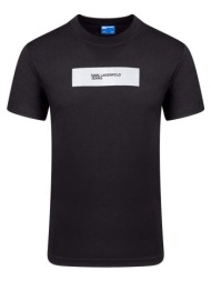 ανδρικό t-shirt μαύρο karl lagerfeld jeans a4m17019-999 black
