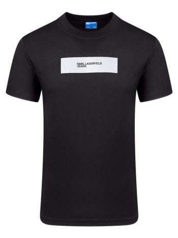 ανδρικό t-shirt μαύρο karl lagerfeld jeans a4m17019-999 σε προσφορά
