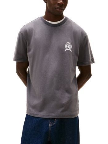 ανδρικό t-shirt μαύρο tommy jeans dm0dm21986-bds σε προσφορά