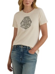 γυναικείο katlin t-shirt εκρού ralph lauren 200980211002-101