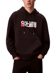 ανδρικό φούτερ μαύρο calvin klein lv04rd258g-ub1