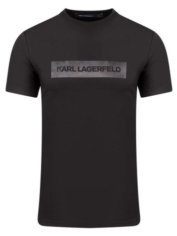 ανδρικό t-shirt μαύρο karl lagerfeld 755035 554221-990 σε προσφορά