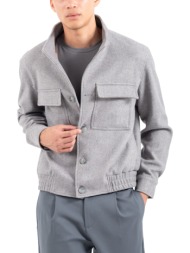 ανδρικό μπουφάν γκρι vittorio mazzano-grey