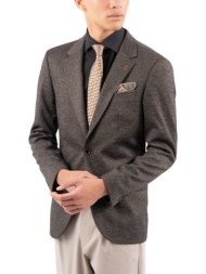 ανδρικό σακάκι καφέ vittorio corte-brown