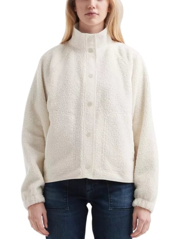 γυναικεία fleece ζακέτα εκρού s.oliver 2171471-0200 σε προσφορά