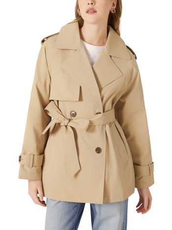 γυναικεία καπαρντίνα μπεζ alcott cp0003doay15-beige dark σε προσφορά