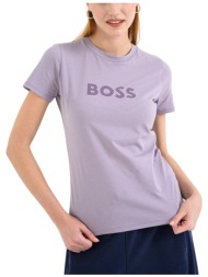 γυναικείο c_elogo 5 t-shirt μωβ boss 50501139-534
