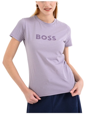 γυναικείο c_elogo 5 t-shirt μωβ boss 50501139-534