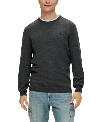 ανδρικό πουλόβερ γκρι s.oliver 2143173-98w2 σε προσφορά