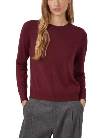 γυναικείο πουλόβερ μπορντό s.oliver 2159297-3902 σε προσφορά