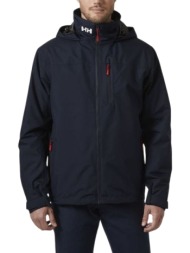ανδρικό crew hooded midlayer 2 μπουφάν navy μπλε helly hansen 34442-597