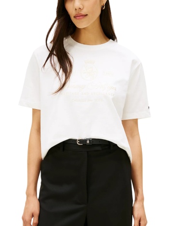γυναικείο t-shirt λευκό tommy hilfiger ww0ww46118-ybl σε προσφορά