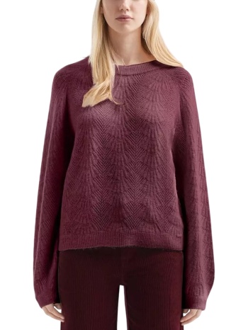 γυναικείο πουλόβερ μπορντό s.oliver 2172029-39w0 σε προσφορά