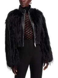 γυναικεία faux γούνα μαύρη boss 50548357-001