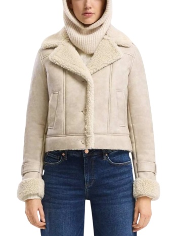 γυναικείο μπουφάν μπεζ s.oliver 2165473-8001 σε προσφορά