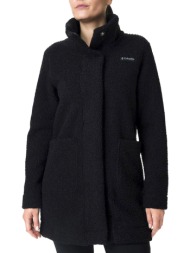 γυναικείο panorama παλτό μαύρο columbia 1862582-010