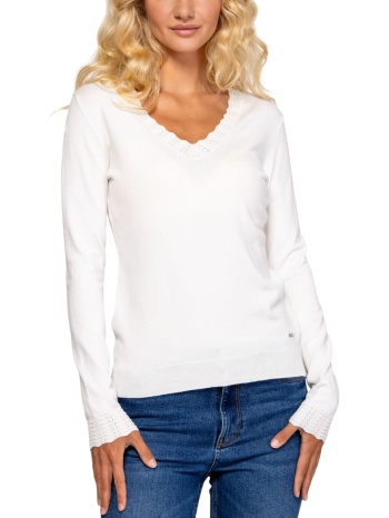 γυναικείο hofliw25 πουλόβερ λευκό heavy tools t53022-ecru σε προσφορά