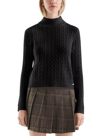 γυναικείο πουλόβερ μαύρο s.oliver 2173025-9999 σε προσφορά