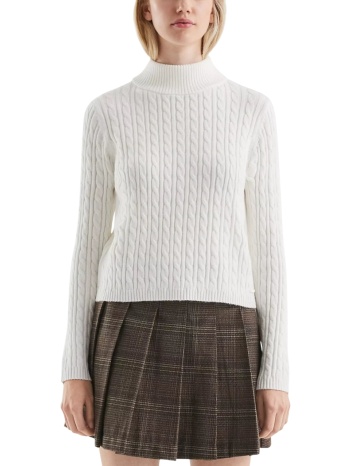 γυναικείο πουλόβερ λευκό s.oliver 2173025-0200 σε προσφορά