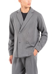 ανδρικό overshirt γκρι vittorio 2526arzano-grey