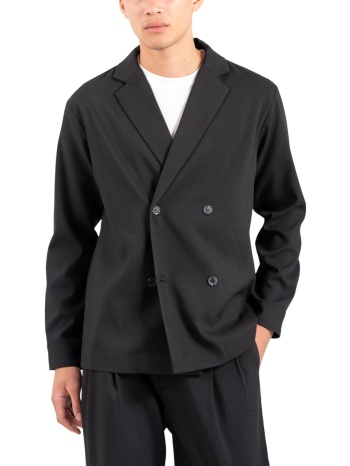 ανδρικό overshirt μαύρο vittorio 2526arzano-black σε προσφορά