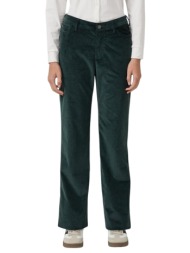 γυναικείο κοτλέ παντελόνι πετρόλ s.oliver 2170188-6933