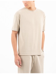 ανδρικό t-shirt μπεζ vittorio jordat-fanco