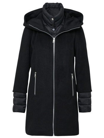 γυναικείο παλτό μαύρο s.oliver 2166605-9999 σε προσφορά