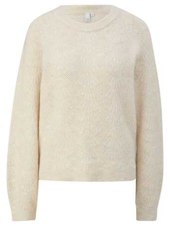 γυναικείο πουλόβερ εκρού s.oliver 2172029-02w0 σε προσφορά