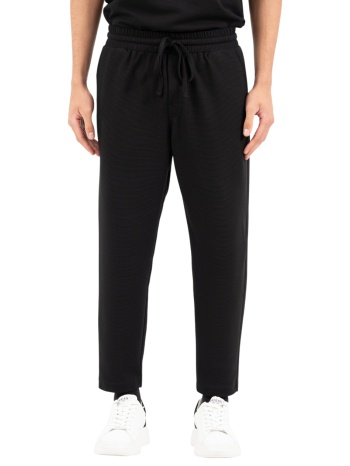 ανδρικό παντελόνι μαύρο vittorio sentop-black σε προσφορά