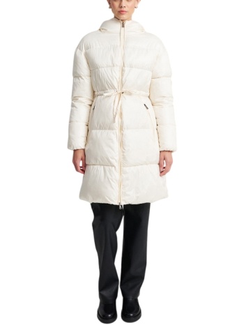 γυναικείο juno puffer μπουφάν ecru mind matter σε προσφορά