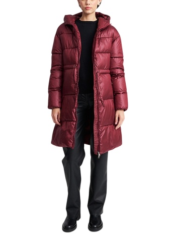 γυναικείο juno puffer μπουφάν bordeaux mind matter σε προσφορά