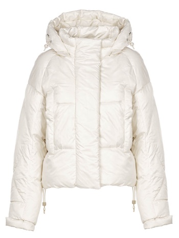 γυναικείο leni puffer μπουφάν ecru mind matter σε προσφορά