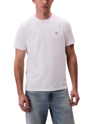 ανδρικό t-shirt λευκό calvin klein lv04rc272g-yaf
