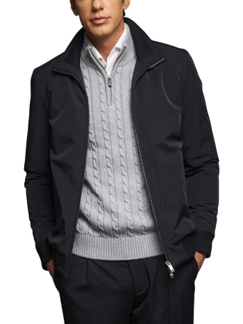 ανδρικό μπουφάν μαύρο guy laroche ew242977-1 σε προσφορά