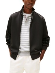 ανδρική ζακέτα μαύρη tommy hilfiger mw0mw41447-bds