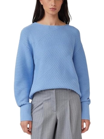 γυναικείο πουλόβερ γαλάζιο s.oliver 2170430-5141 σε προσφορά