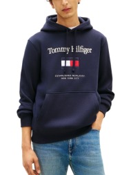 ανδρικό φούτερ navy μπλε tommy hilfiger mw0mw42735-dw5