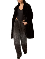 γυναικεία eco γούνα μαύρη alcott cp0022doax15-black